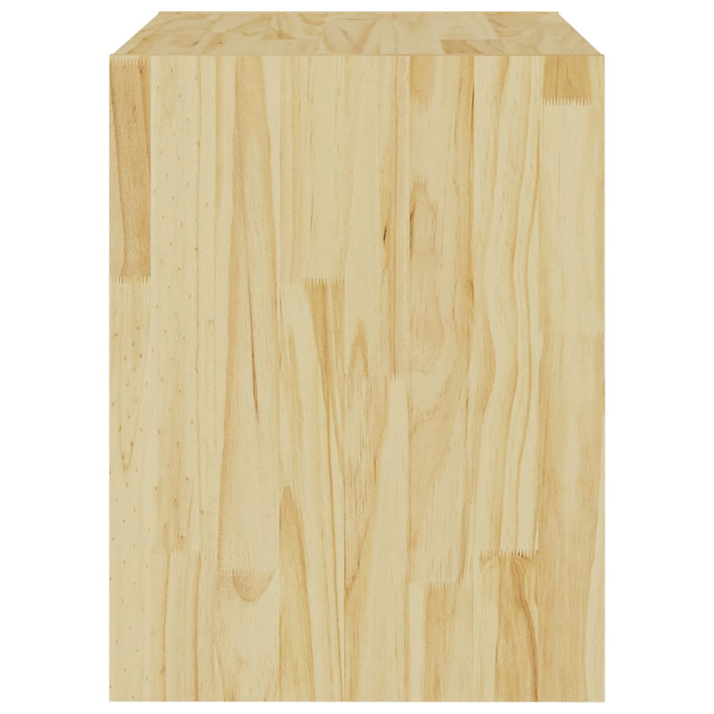 Bedside Cabinet 40x30.5x40 cm Solid Pinewood