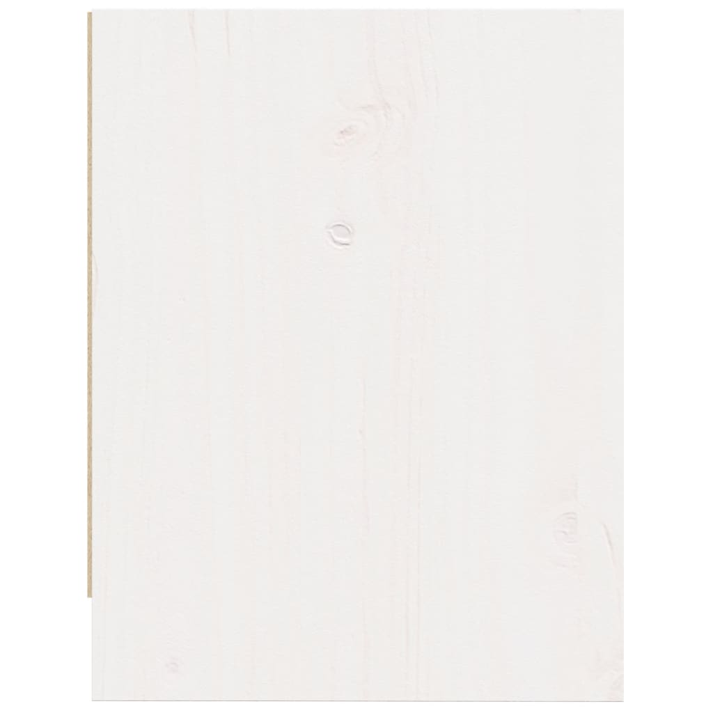 Bedside Cabinets 2 pcs White 40x30.5x40 cm Solid Pinewood