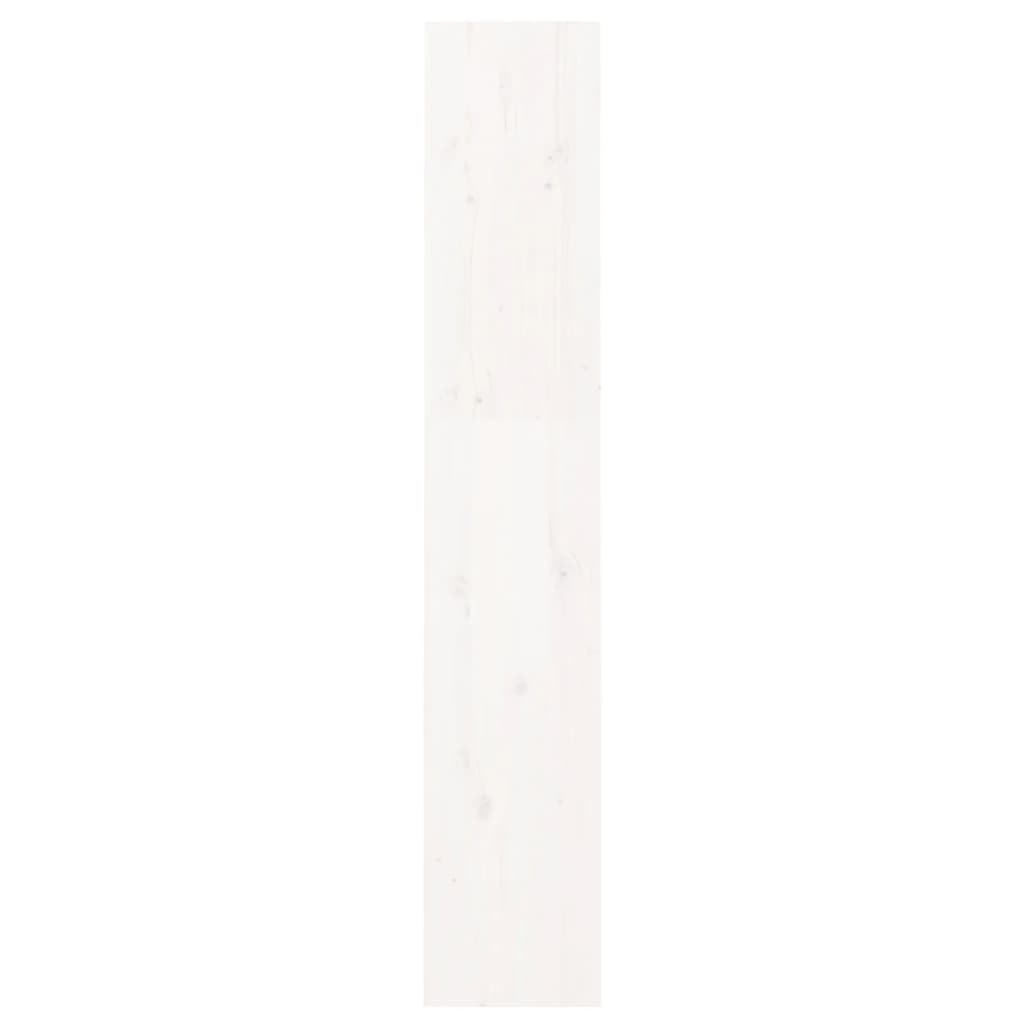 Book Cabinet/Room Divider White 60x30x167.5 cm Solid Wood Pine