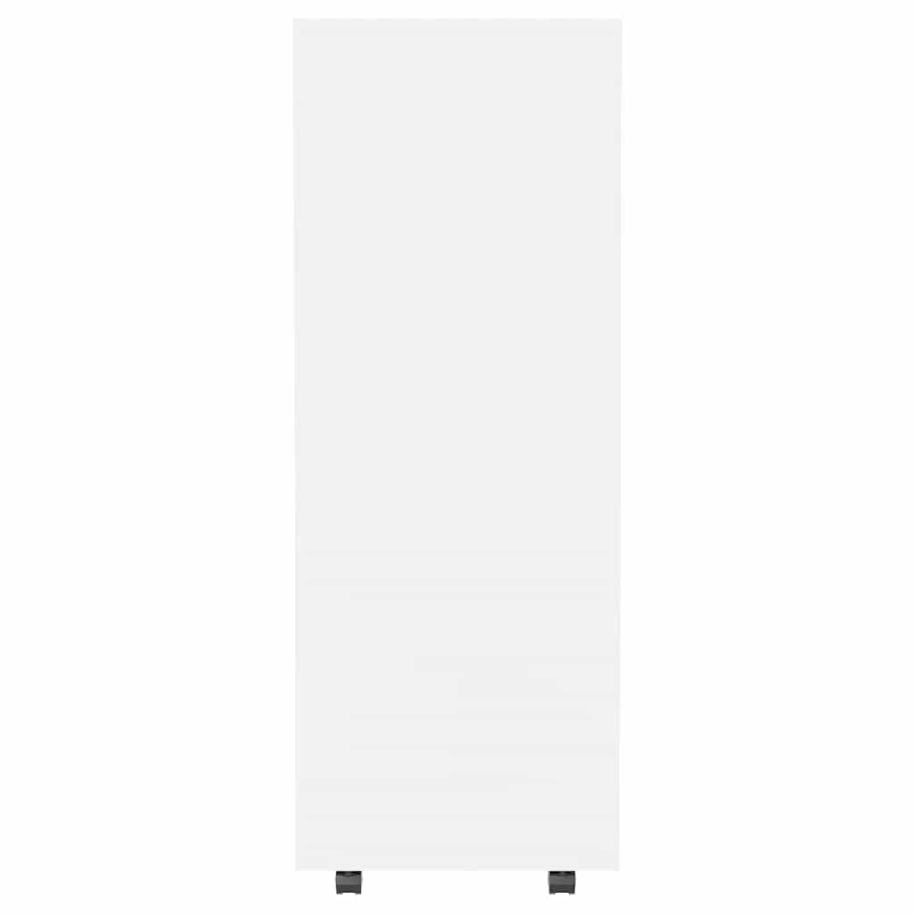 Wardrobe White 80x40x110 cm Engineered Wood