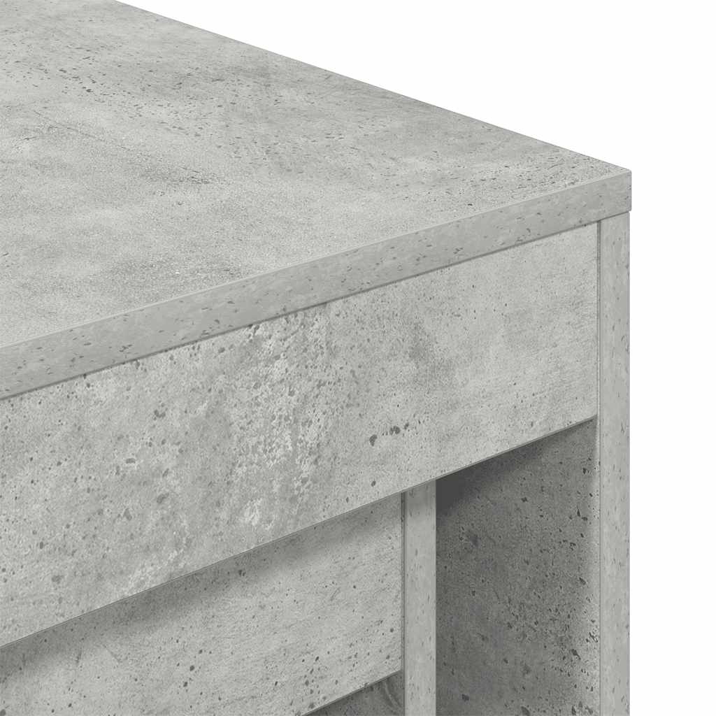Nesting Tables 3 pcs Concrete Grey Engineered Wood