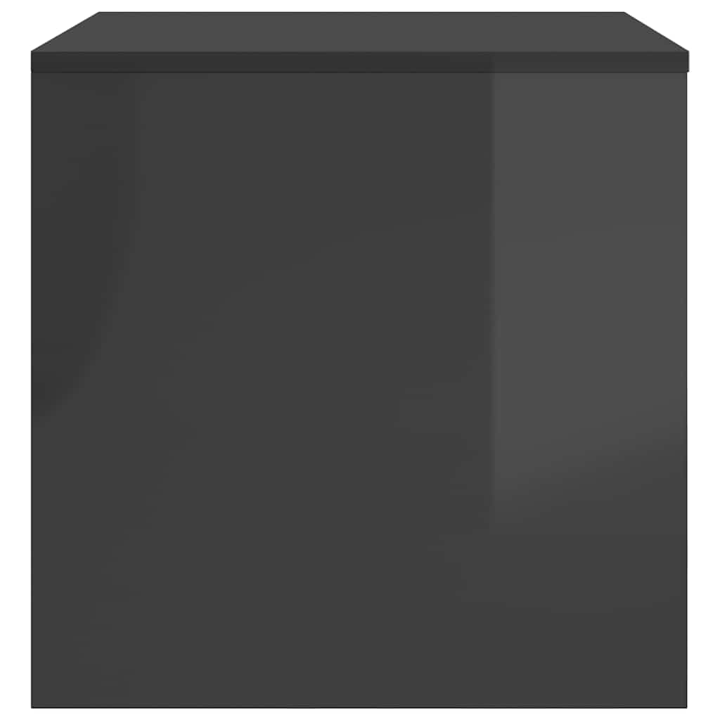 Nesting Tables 3 pcs High Gloss Grey Engineered Wood