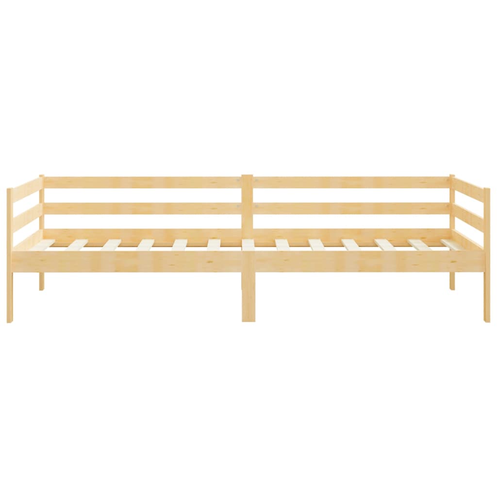 Day Bed without Mattress Solid Wood Pine 90x200cm
