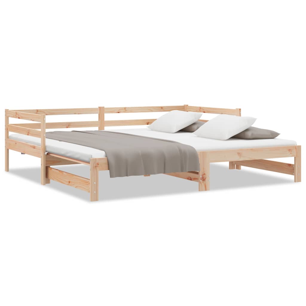 Pull-out Day Bed without Mattress 2x(90x200)cm
