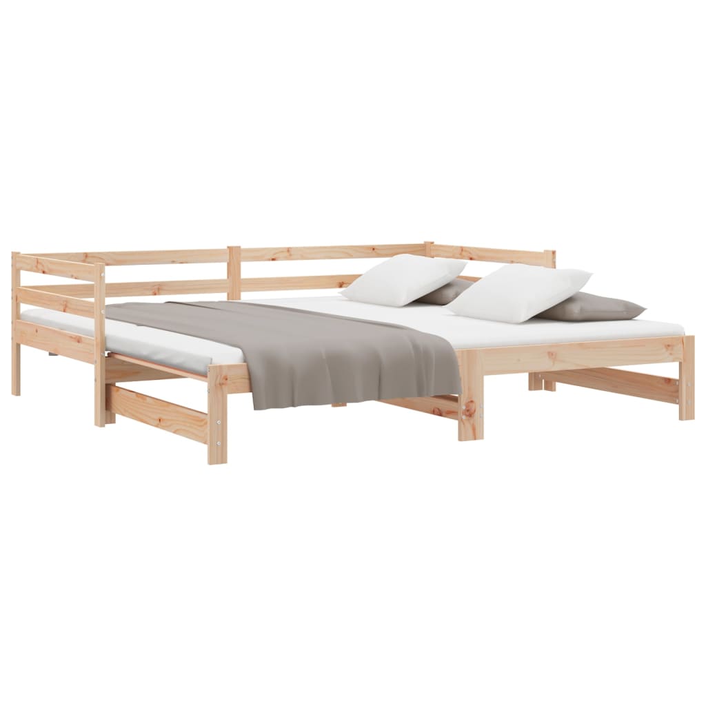 Pull-out Day Bed without Mattress 2x(90x200)cm