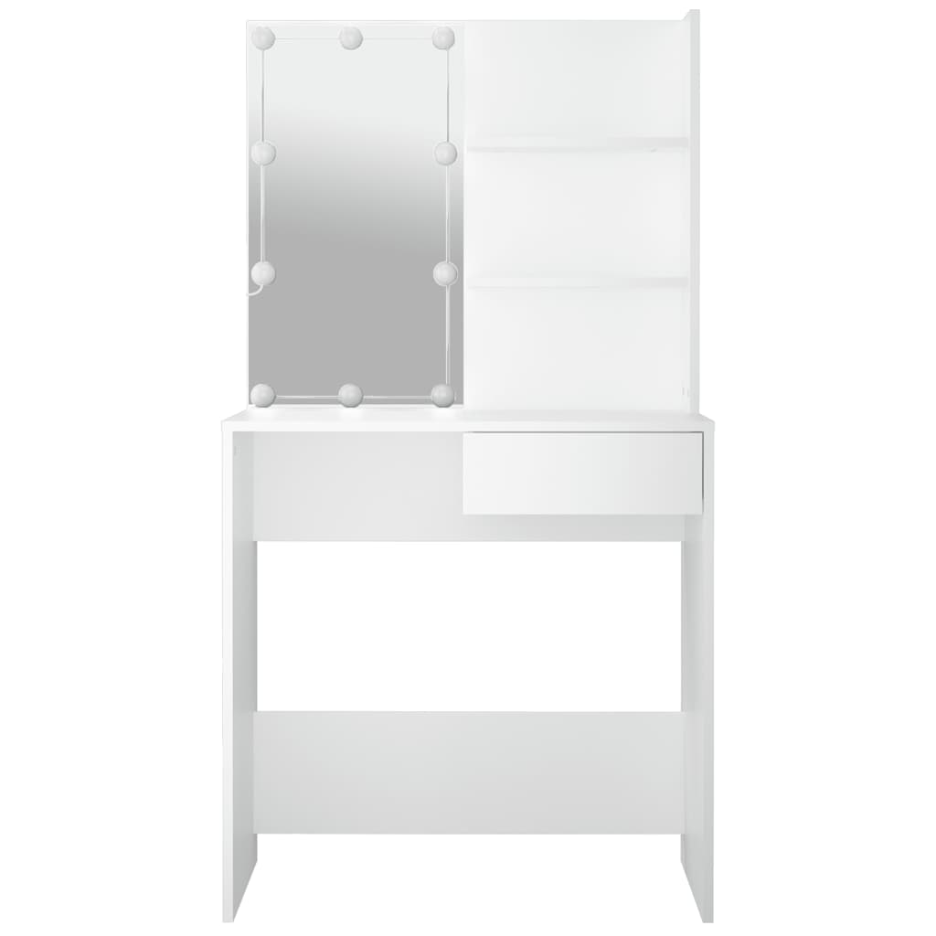 Dressing Table With Led 74.5X40X141 Cm