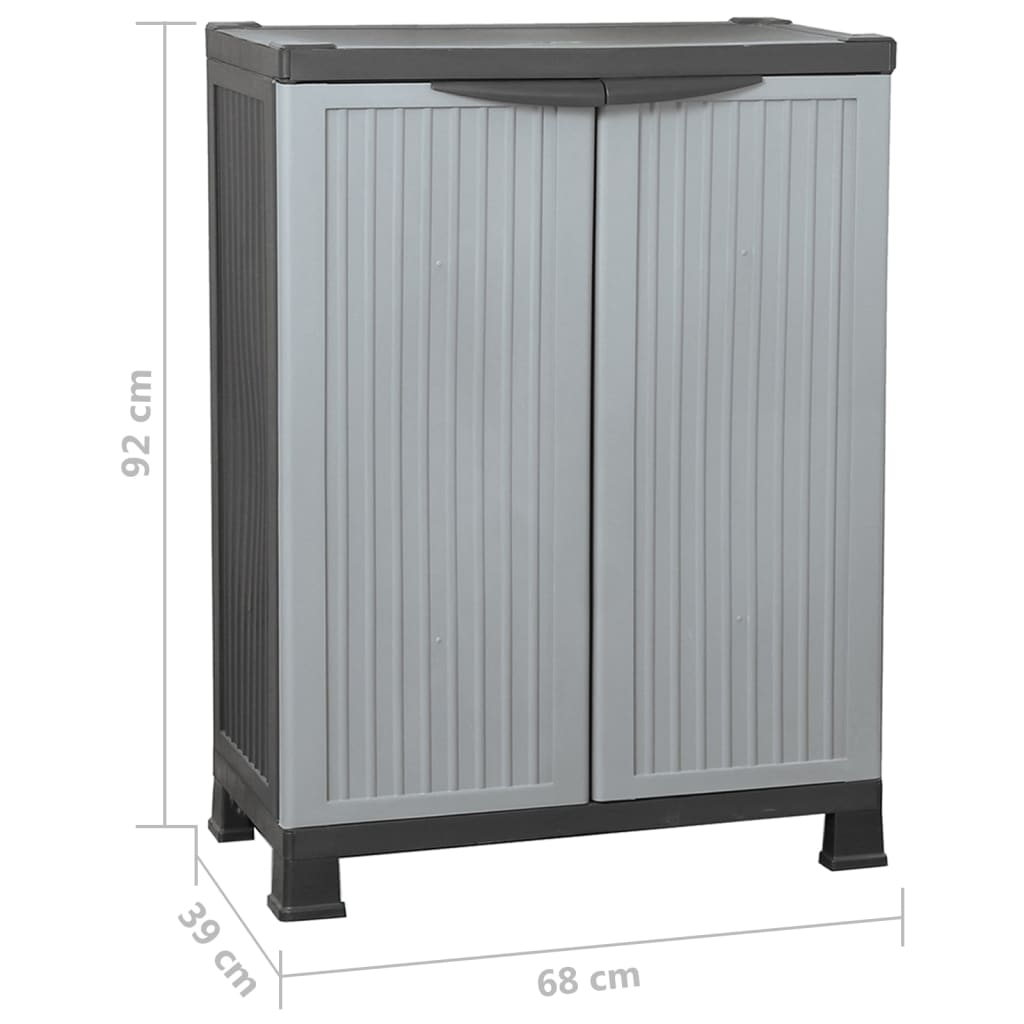 Plastic Cabinet 68x39x92 cm