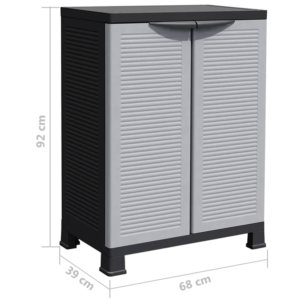 Plastic Cabinet 68x39x92 cm