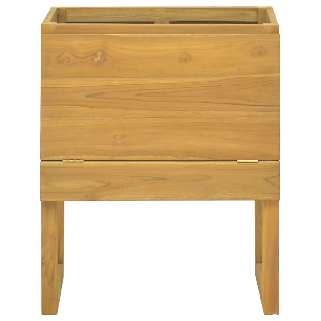 Bathroom Cabinet 60x40x75 cm Solid Wood Teak