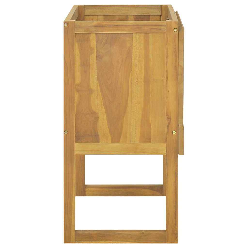 Bathroom Cabinet 90x40x75.5 cm Solid Wood Teak