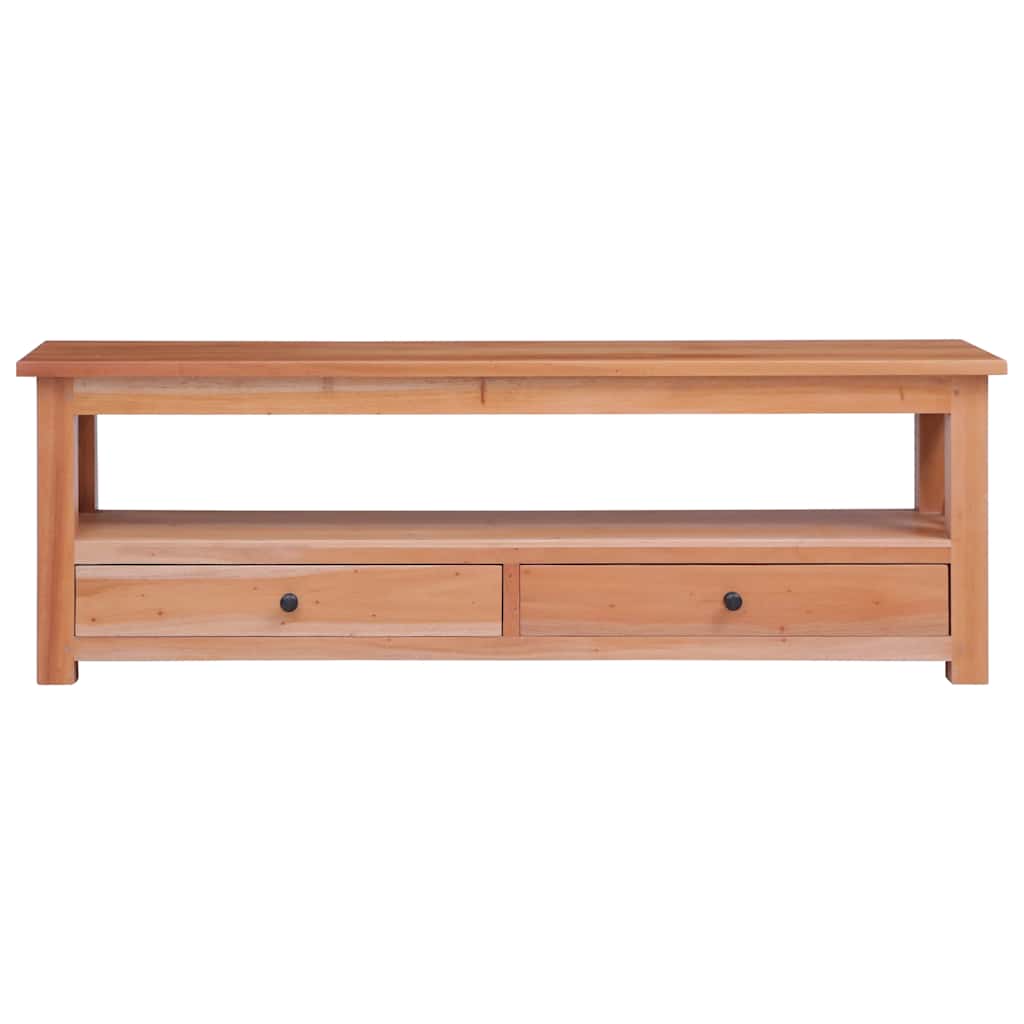 TV Cabinet 115x30x40 cm Solid Mahogany Wood