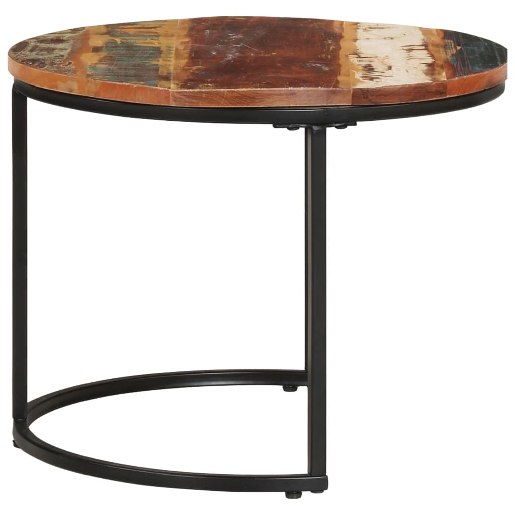 Nesting Tables 3 pcs Solid Reclaimed Wood