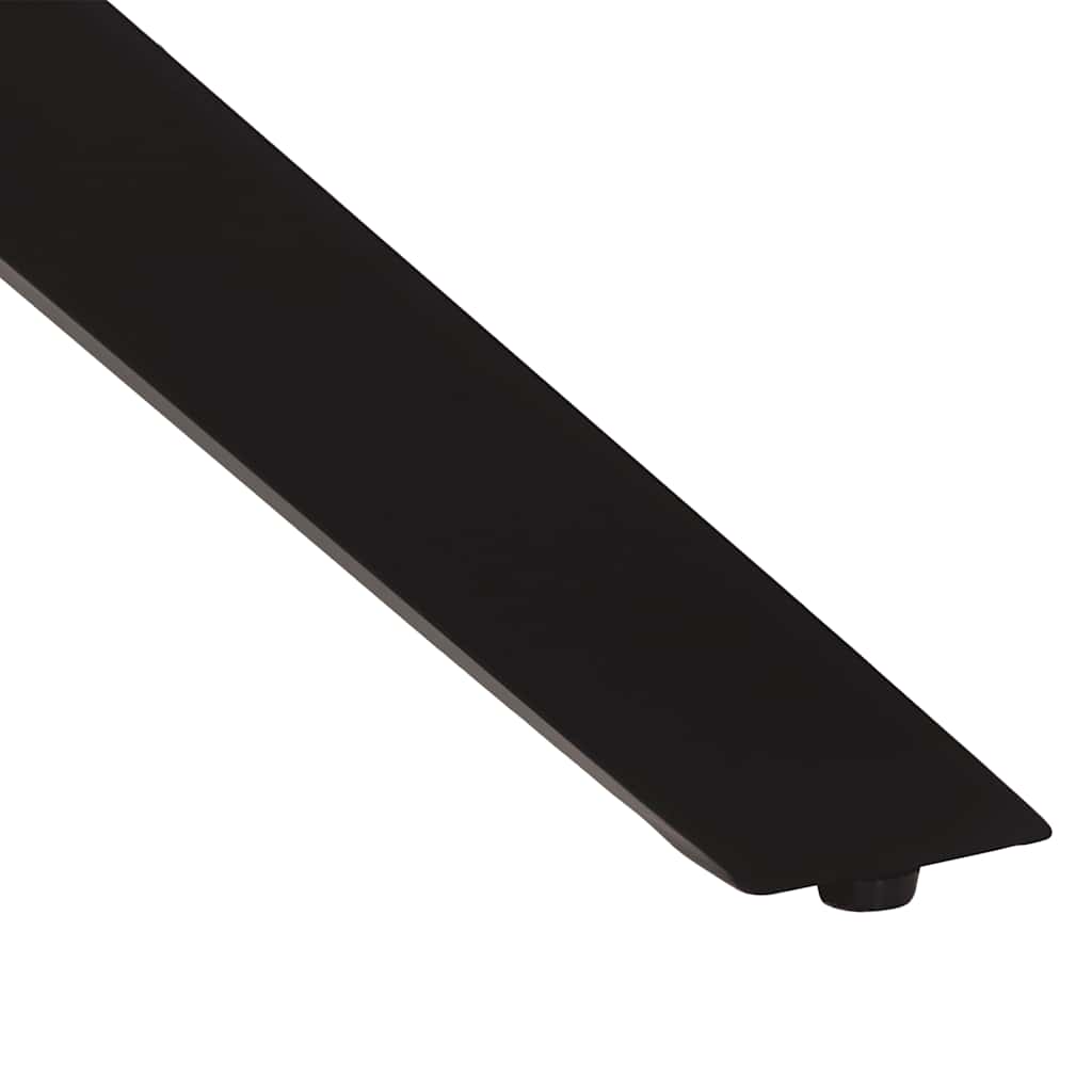 Dining Table Ø110x78 cm Solid Wood Reclaimed and Steel