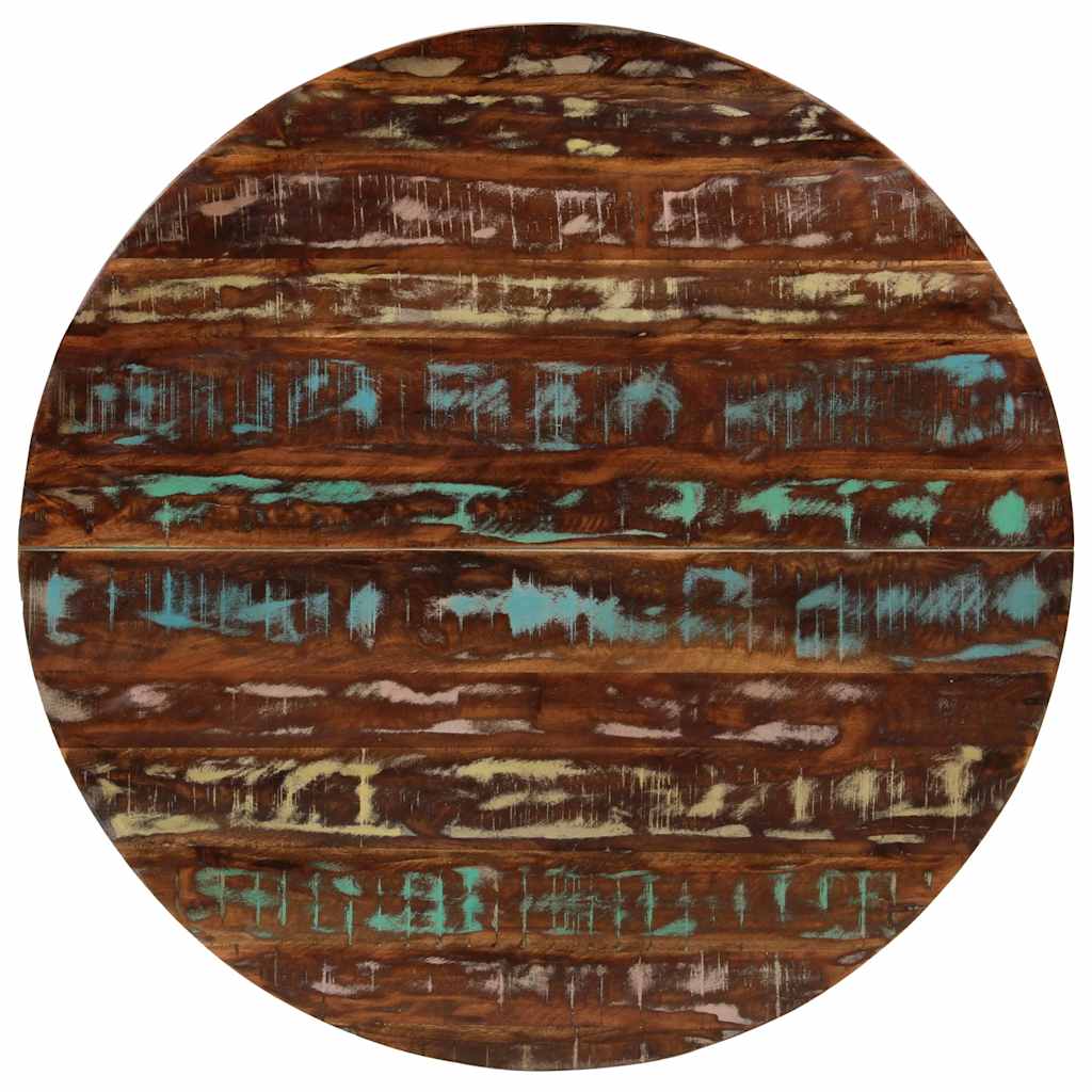 Dining Table 110x75 cm Solid Wood Reclaimed