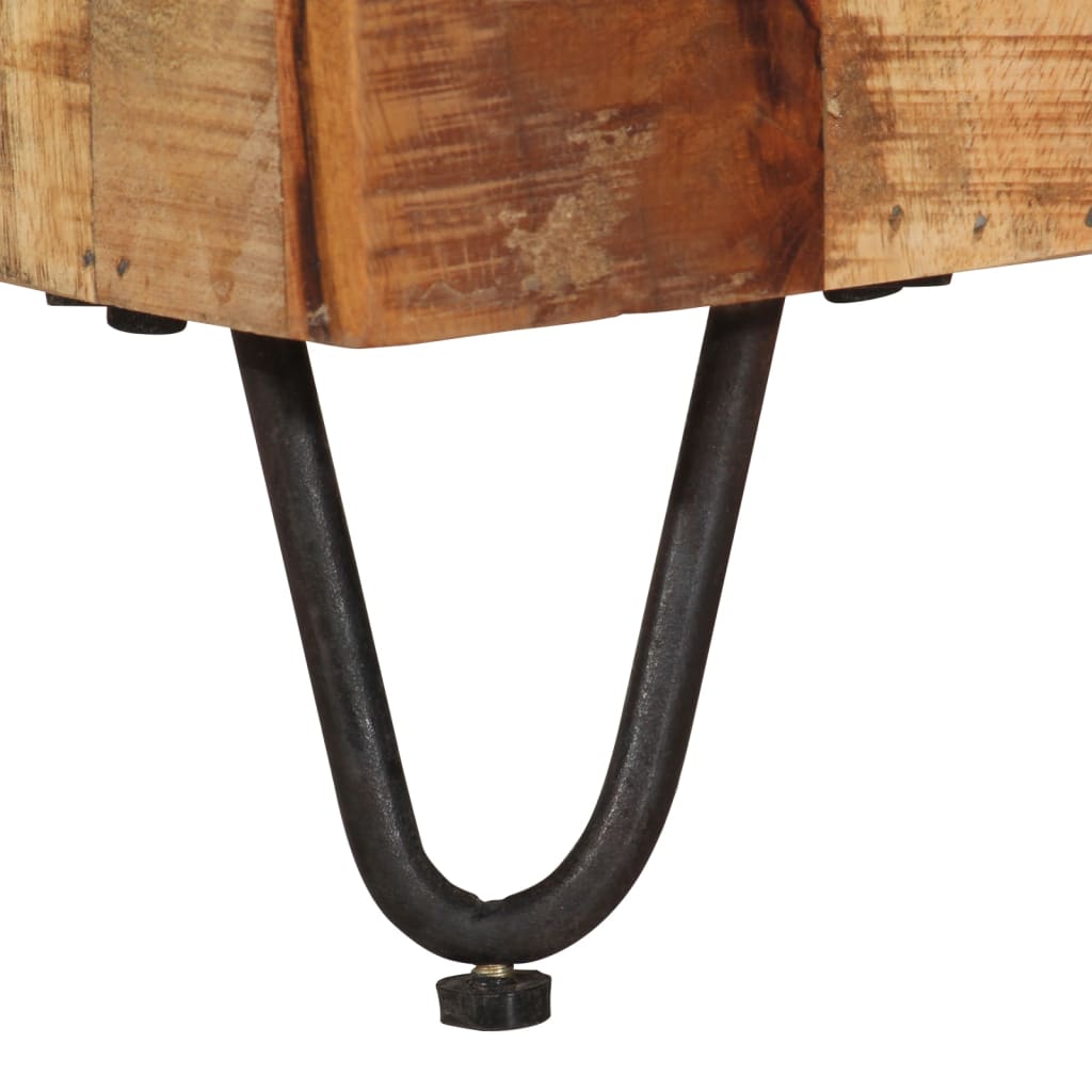 TV Cabinet 110x30x40 cm Solid Wood Mango