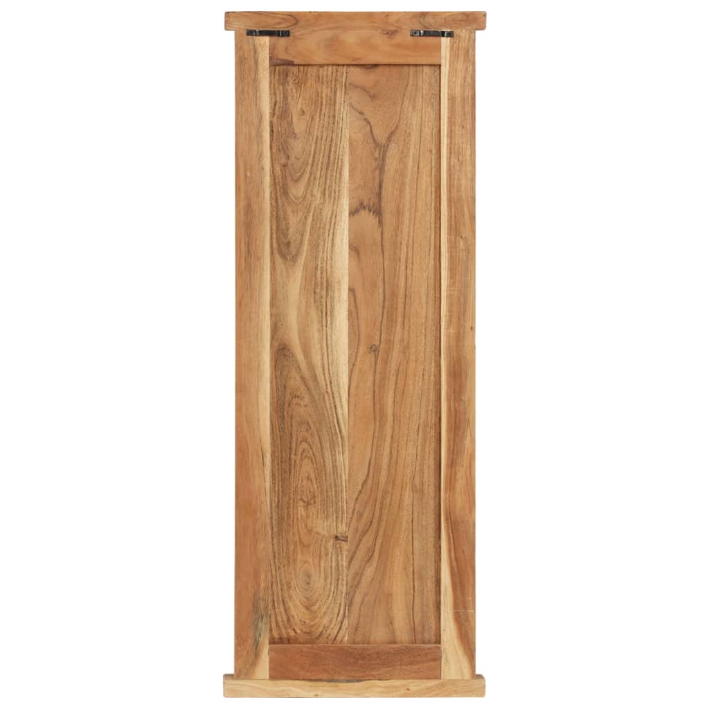 Coat Racks 2 pcs Solid Wood Acacia 38x100 cm