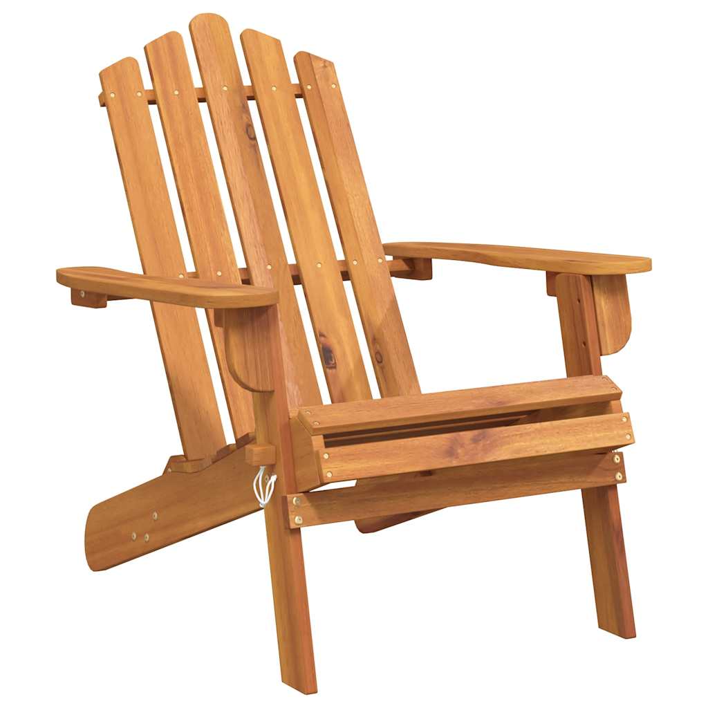 Garden Adirondack Chair Solid Acacia Wood
