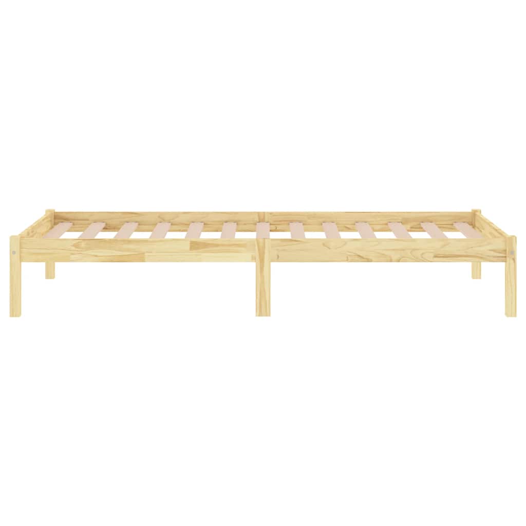 Bed Frame without Mattress Solid Wood Small Single