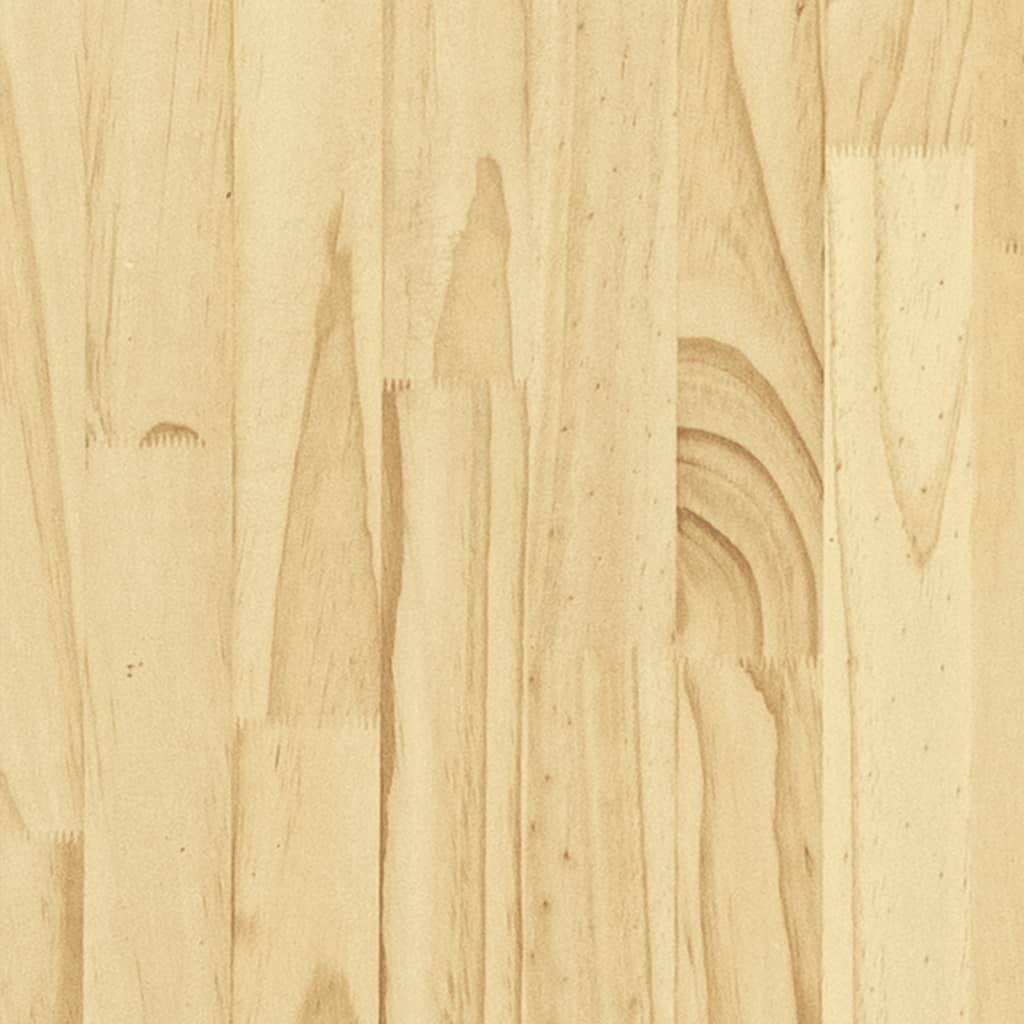 Bed Frame without Mattress Solid Wood Super King Size