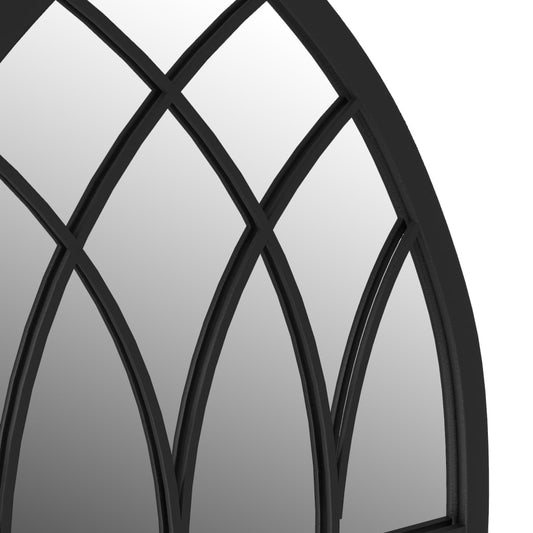 Garden Mirror Iron For Outdoor Use