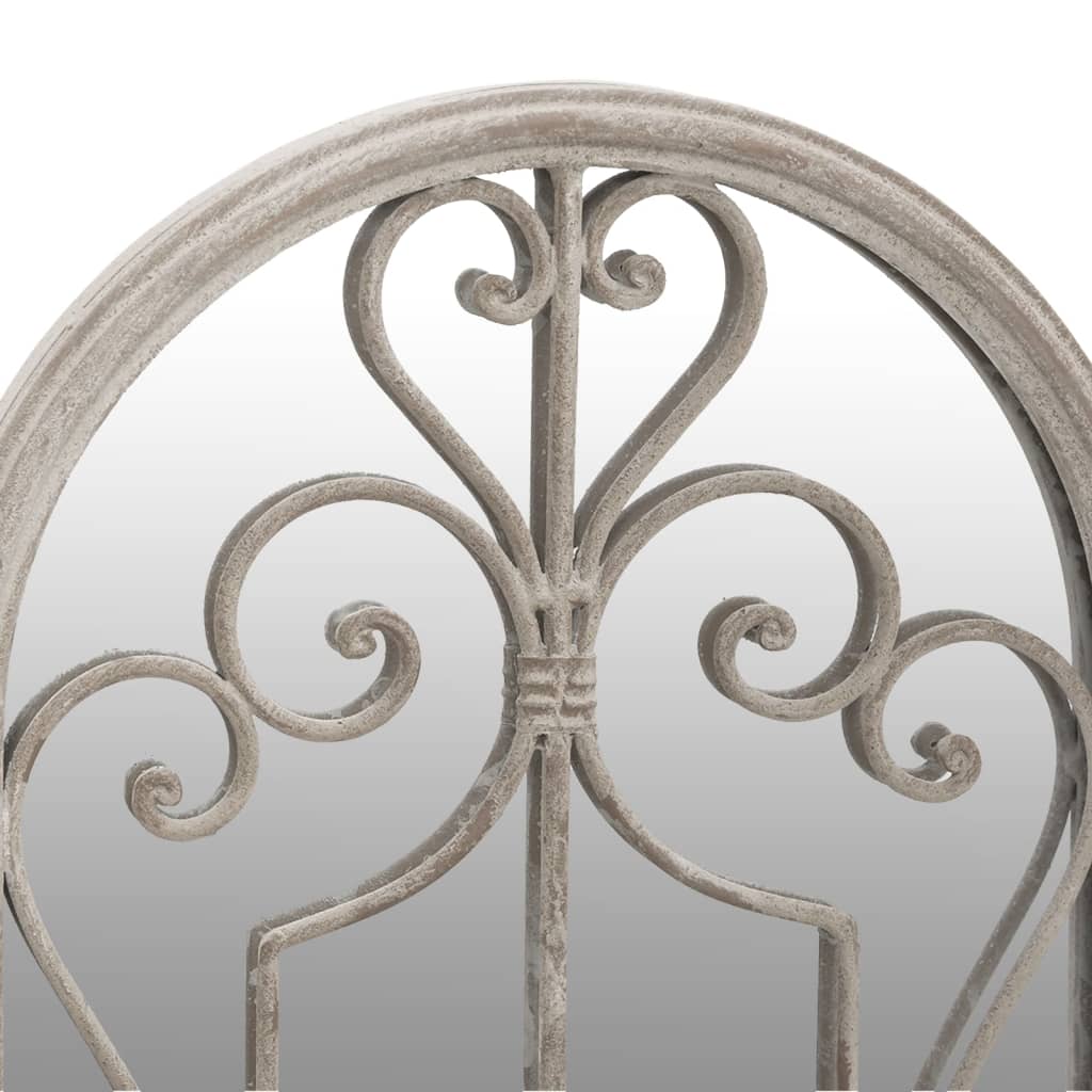 Garden Mirror Iron For Outdoor Use