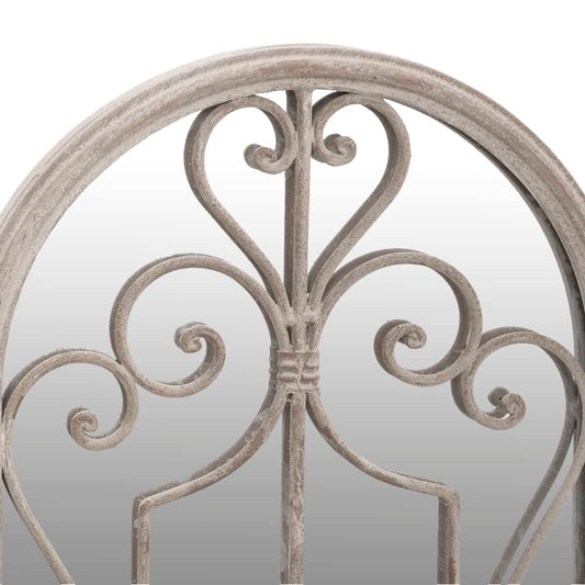 Garden Mirror Iron For Outdoor Use