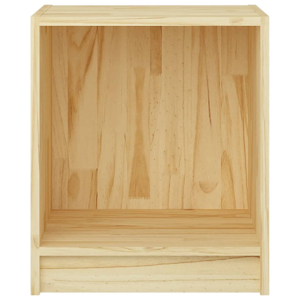 Bedside Cabinet 35.5x33.5x41.5 cm Solid Pinewood