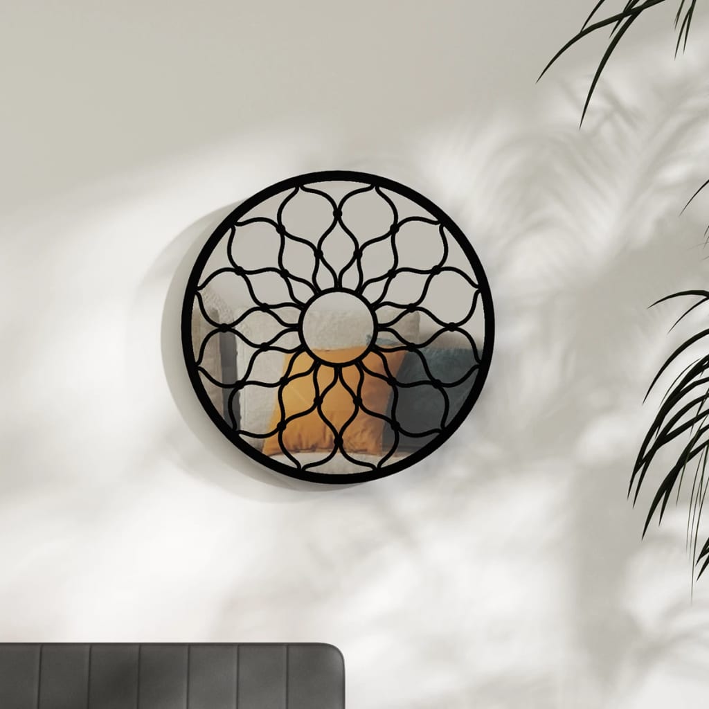 Mirror Iron Round For Indoor Use