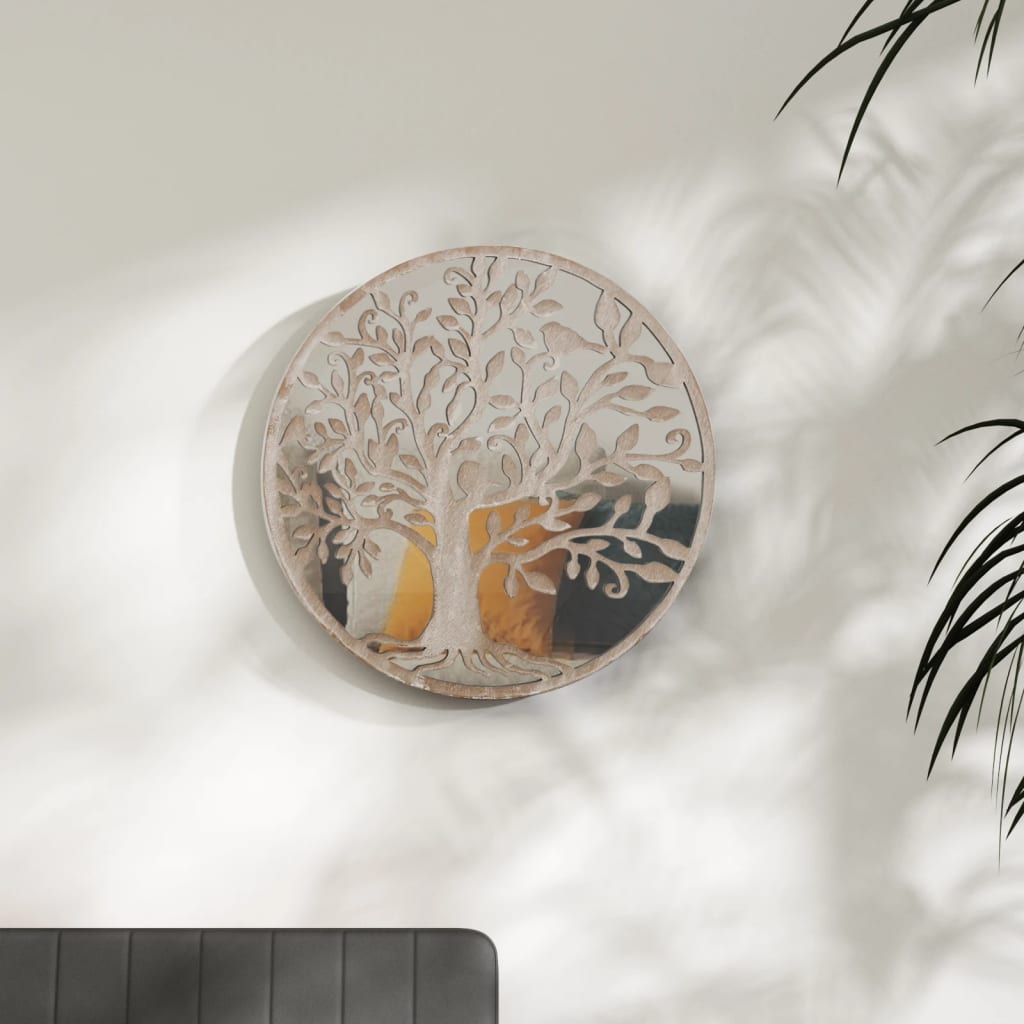 Mirror Iron Round For Indoor Use