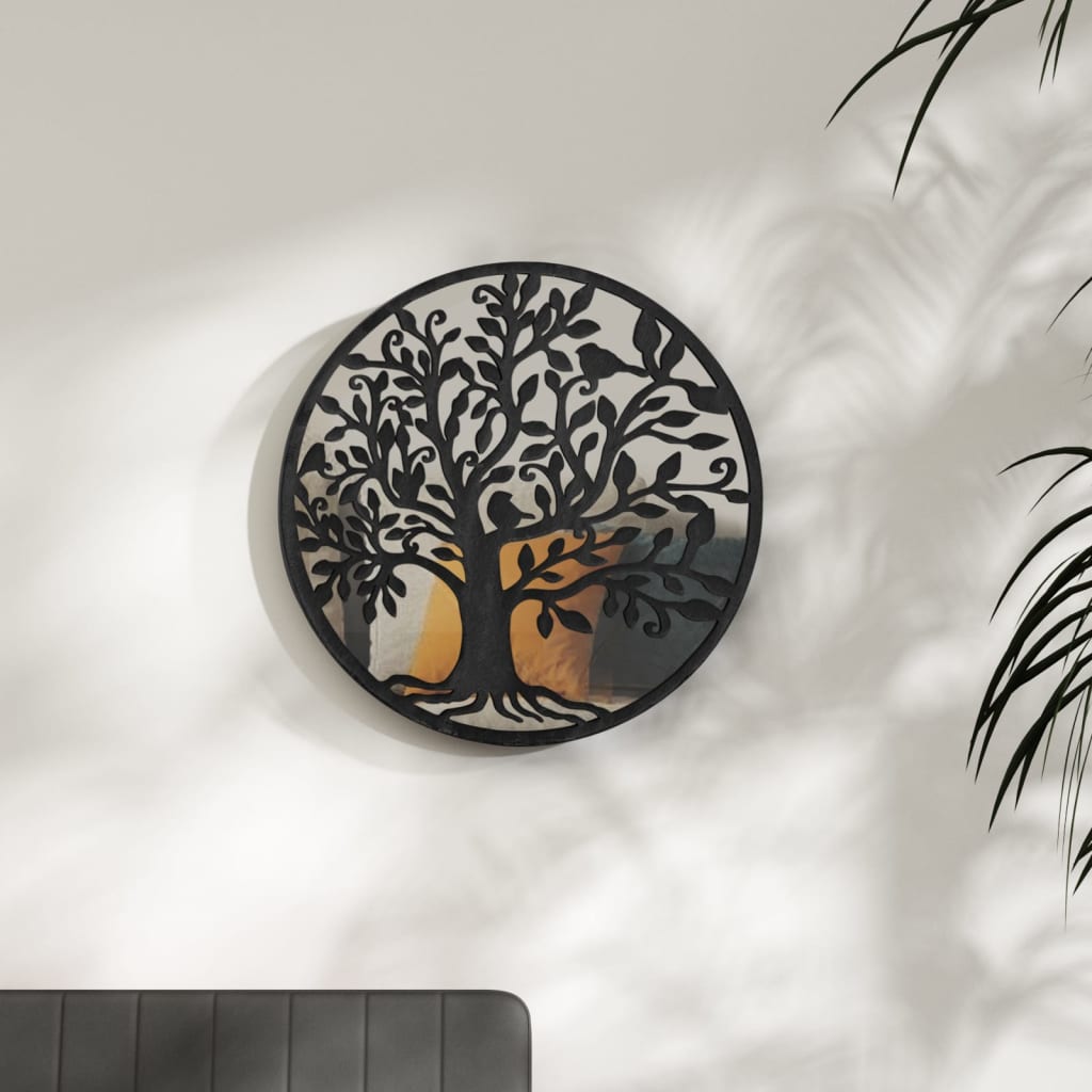Mirror Iron Round For Indoor Use