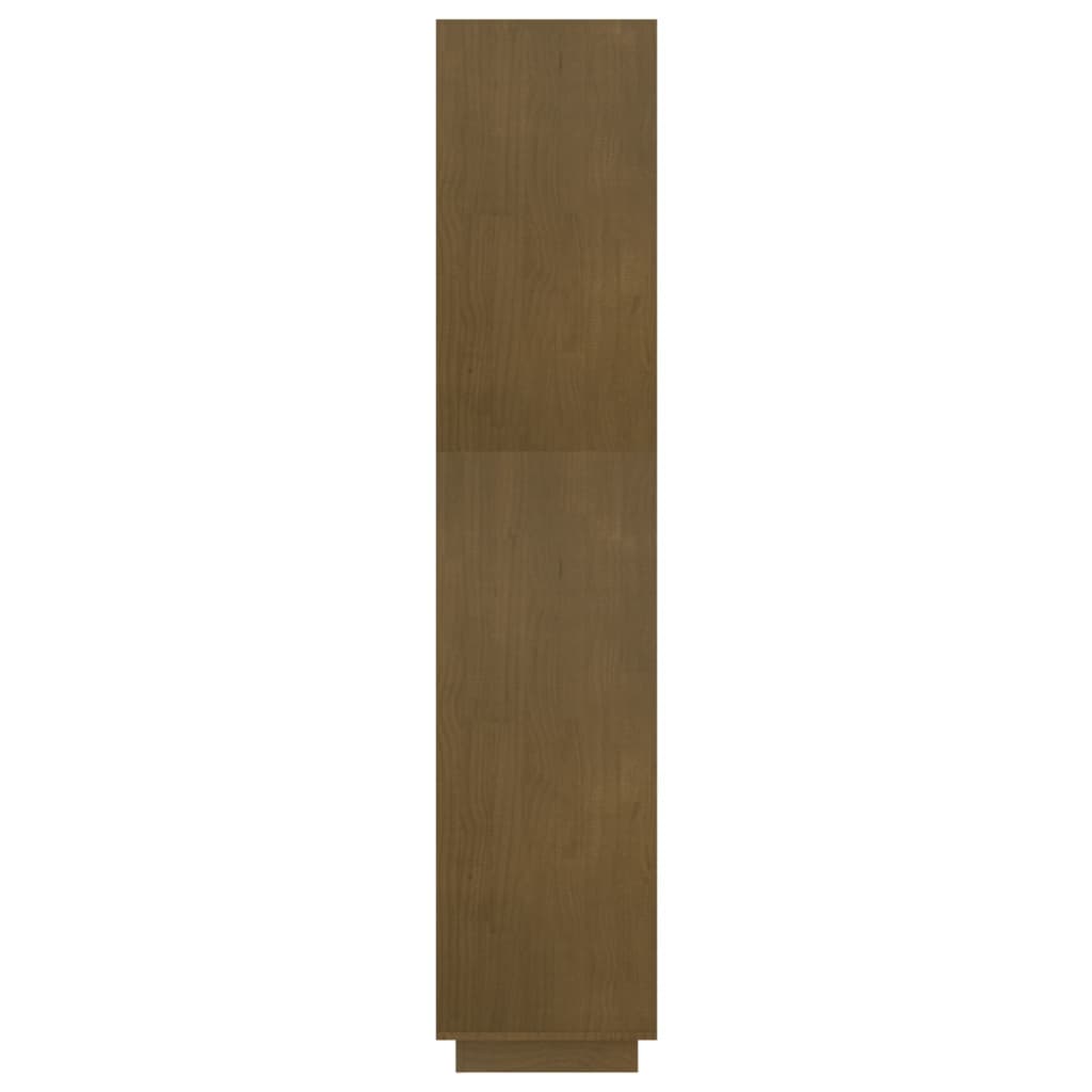 Book Cabinet/Room Divider Honey Brown 60x35x167 cm Solid Pinewood