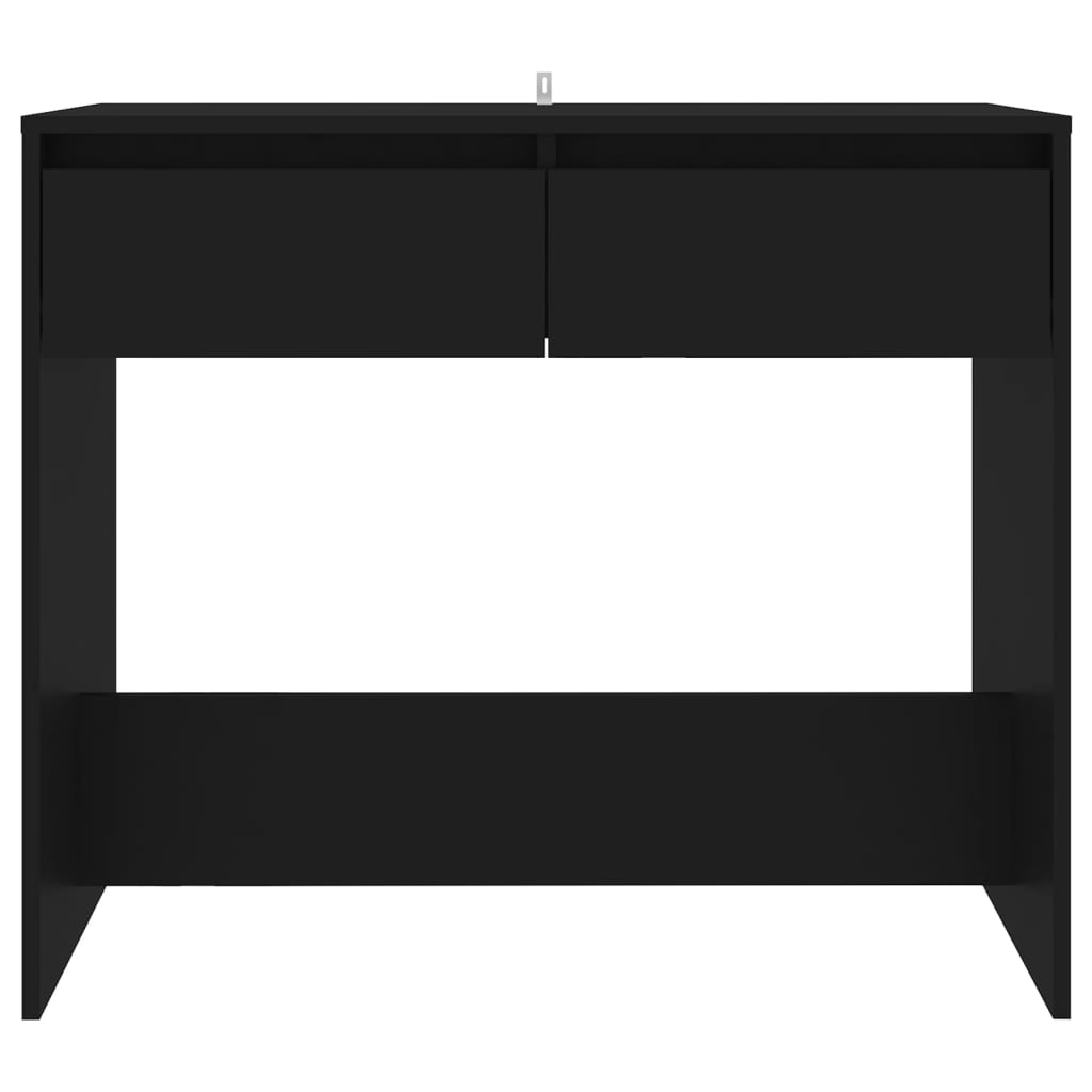 Console Table Black 89x41x76.5 cm Steel