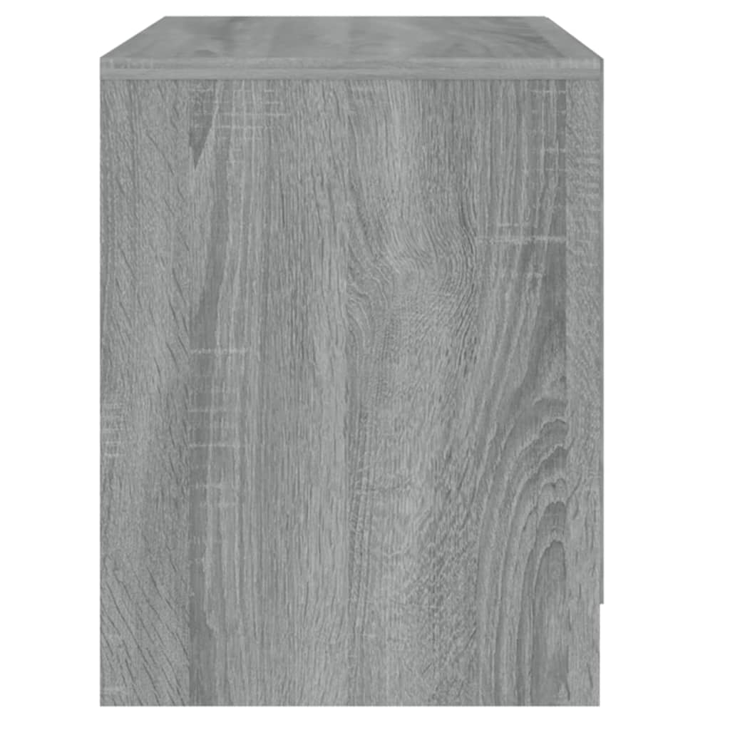 Bedside Cabinets 2 pcs Grey Sonoma 45x34.5x44.5 cm Engineered Wood