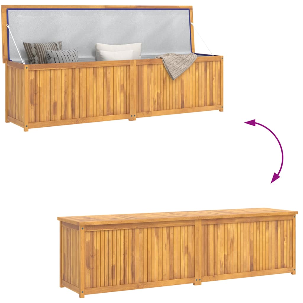 Garden Box 200x50x55 cm Solid Wood Teak