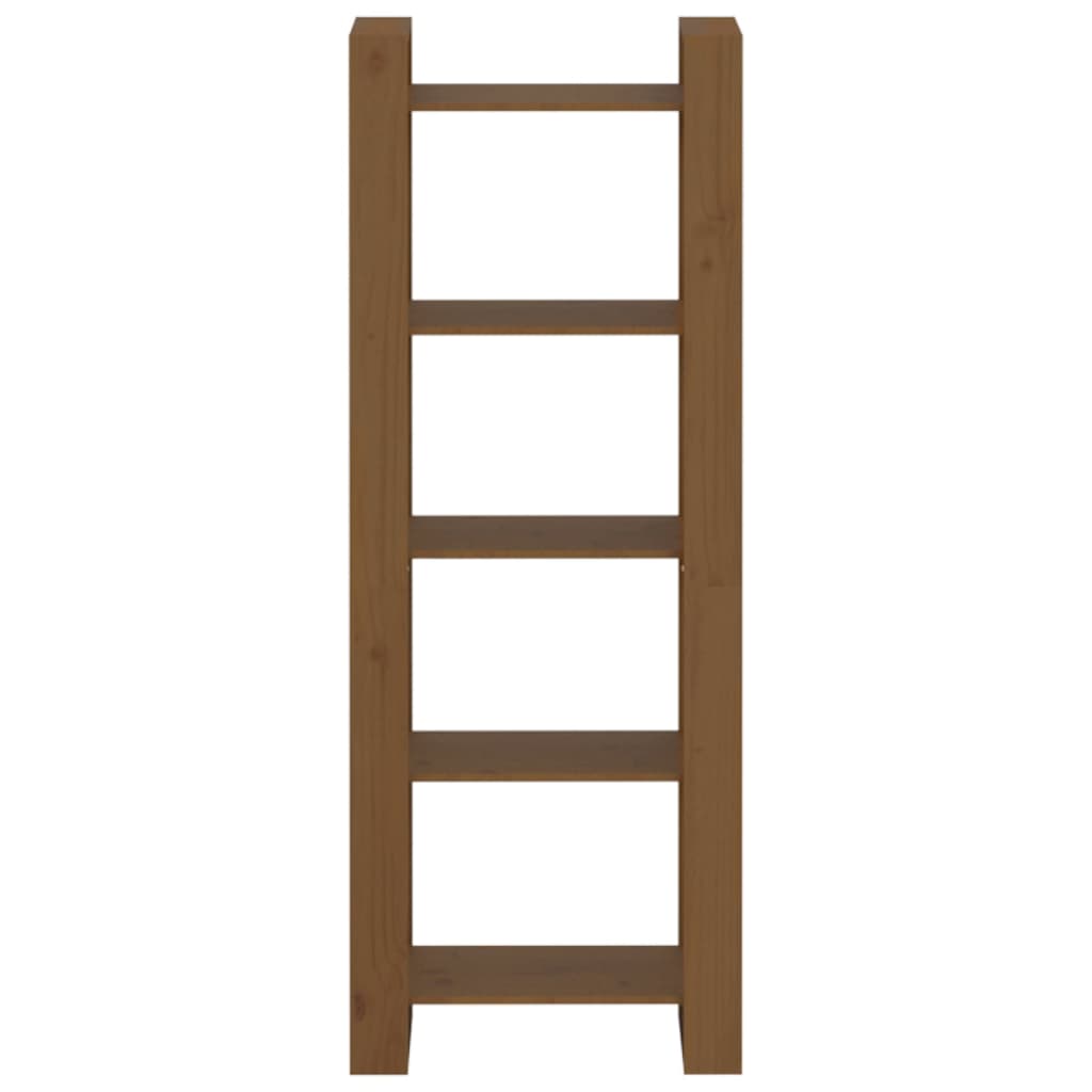 Book Cabinet/Room Divider Honey Brown 60x35x160 cm Solid Wood