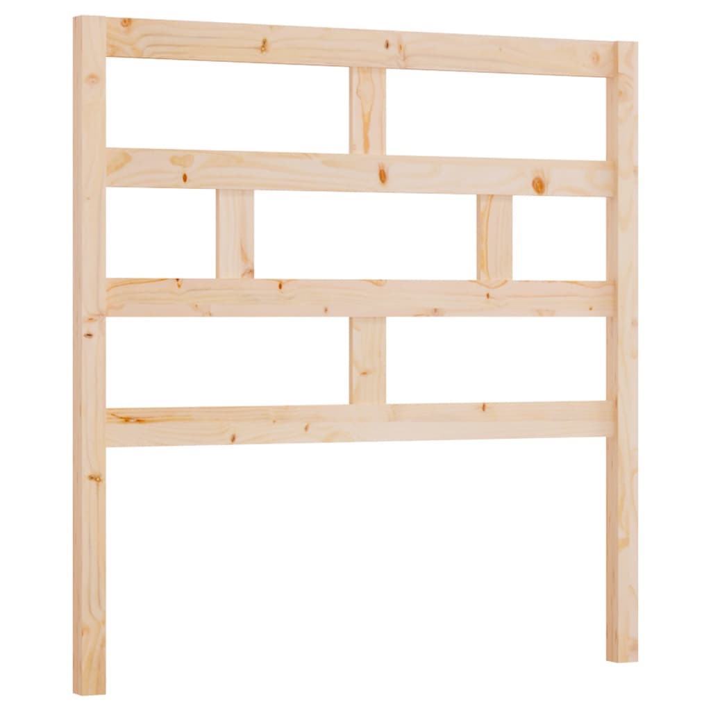 Bed Headboard 106x4x100 cm Solid Wood Pine