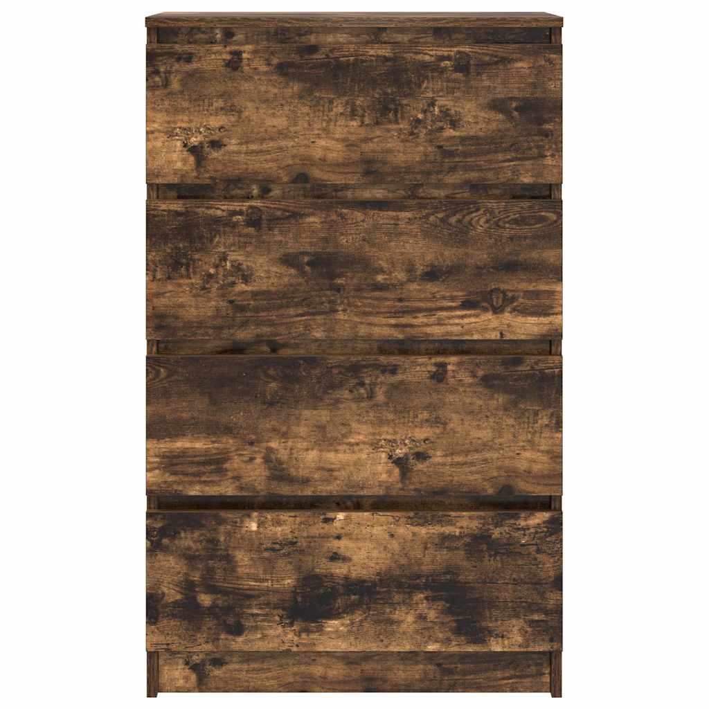 Sideboard Smoked Oak 60x35x98.5 cm Engineered Wood