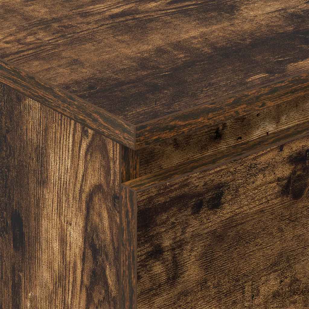 Sideboard Smoked Oak 60x35x98.5 cm Engineered Wood