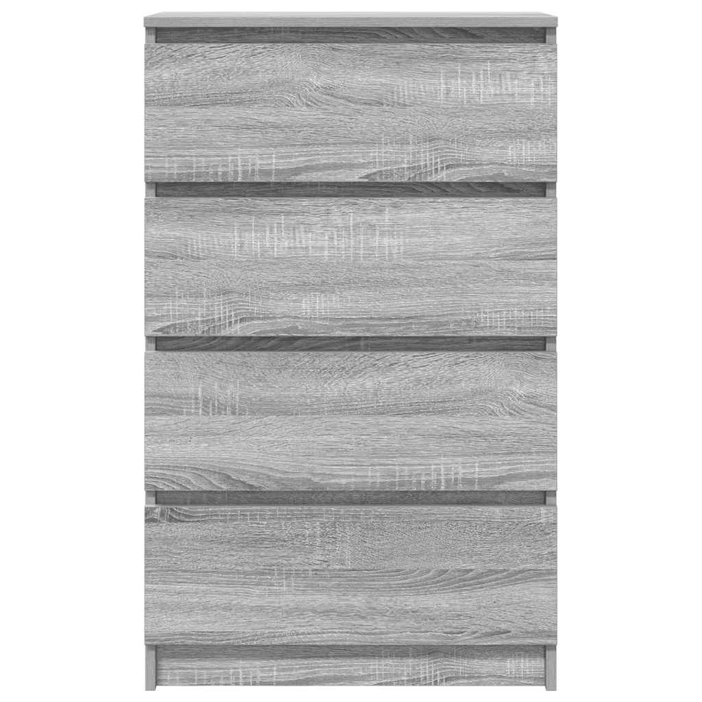 Sideboard Grey Sonoma 60x35x98.5 cm Engineered Wood