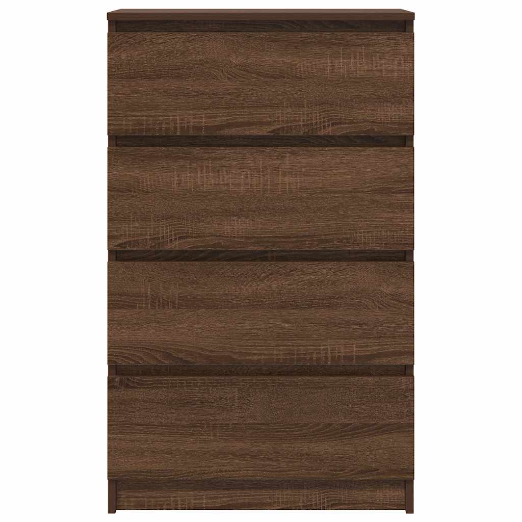 Sideboard Brown Oak 60x35x98.5 cm Engineered Wood
