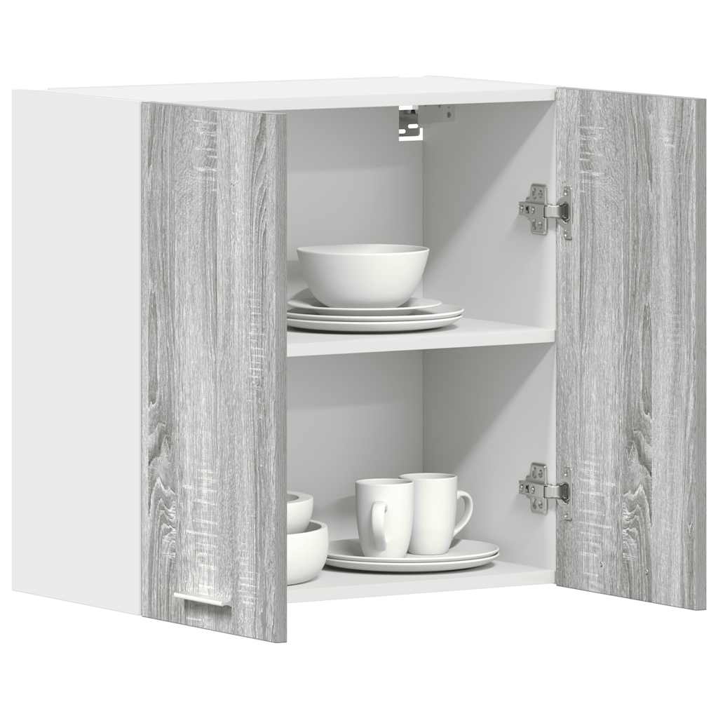 Hanging Cabinet Lyon Grey Sonoma 60x31x60 cm Engineered Wood