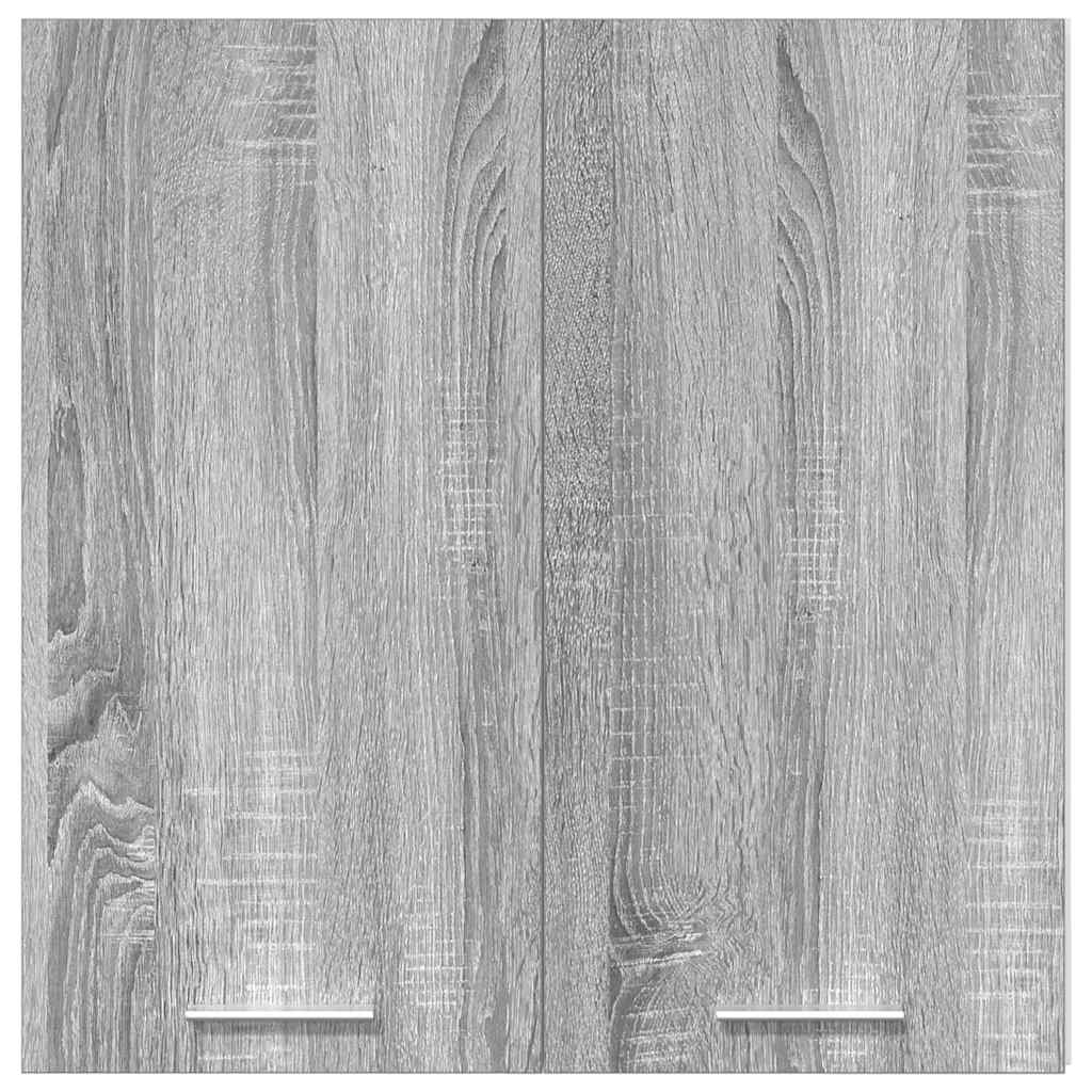 Hanging Cabinet Lyon Grey Sonoma 60x31x60 cm Engineered Wood