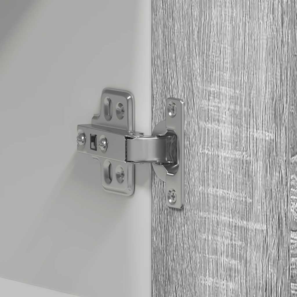 Hanging Cabinet Lyon Grey Sonoma 60x31x60 cm Engineered Wood
