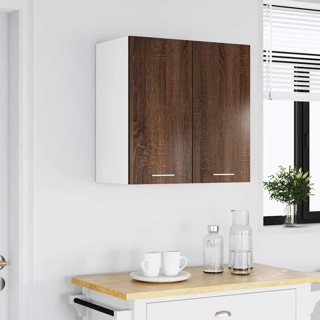 Hanging Cabinet Lyon Brown Oak 60x31x60 cm Engineered Wood
