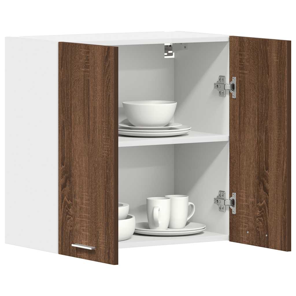 Hanging Cabinet Lyon Brown Oak 60x31x60 cm Engineered Wood