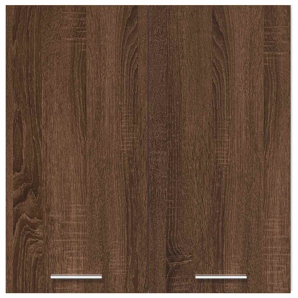 Hanging Cabinet Lyon Brown Oak 60x31x60 cm Engineered Wood