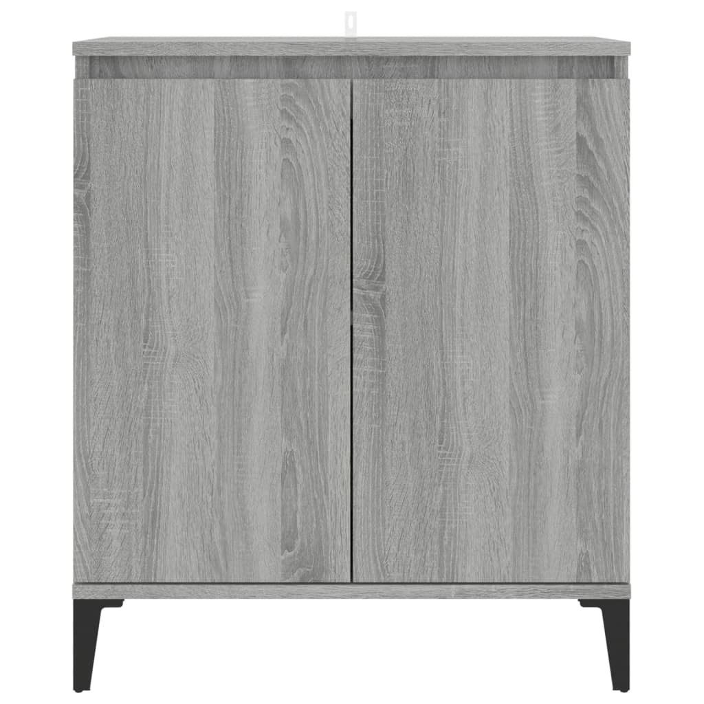 Sideboard Grey Sonoma 60x35x70 cm Engineered Wood