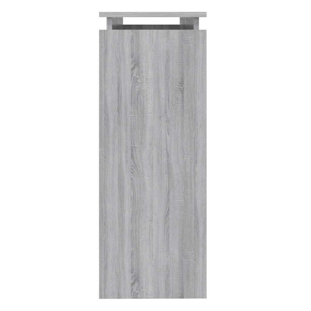 Console Table Grey Sonoma 102x30x80 cm Engineered Wood