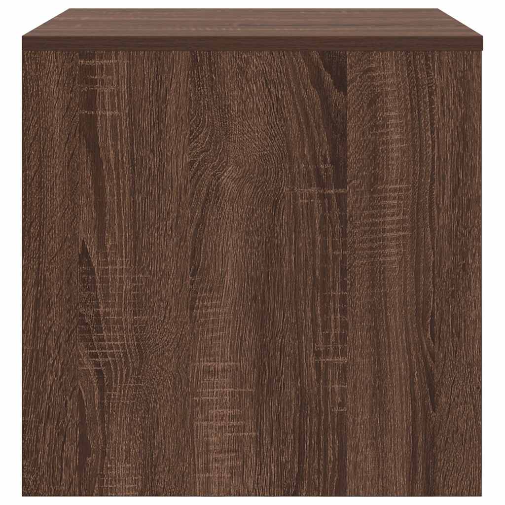 Nesting Tables 3 pcs Brown Oak Engineered Wood
