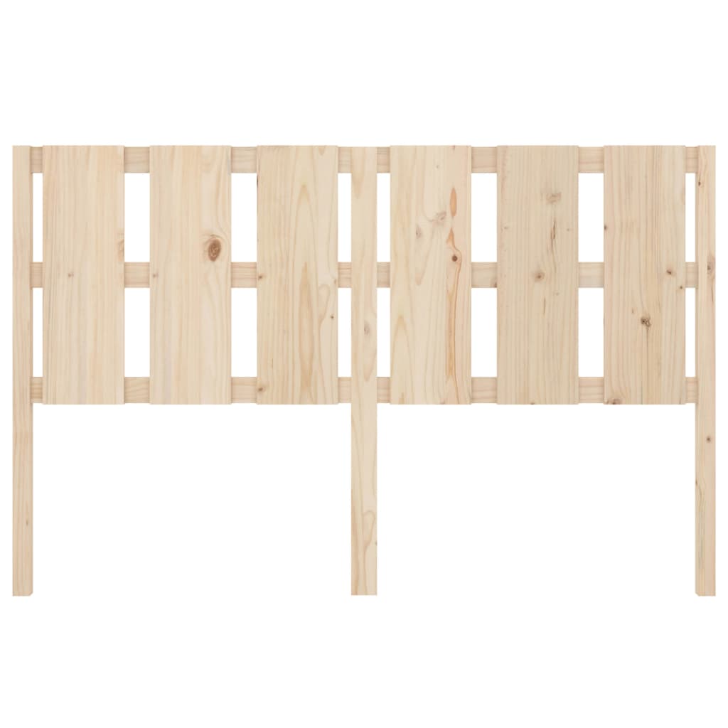 Bed Headboard 155.5x4x100 cm Solid Wood Pine